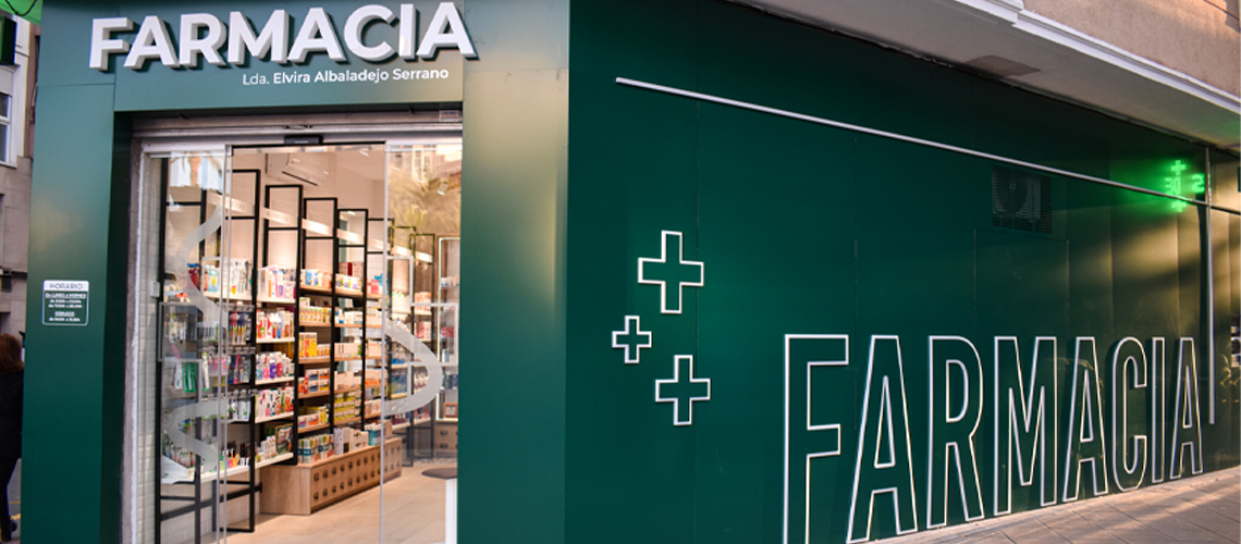 imagen farmacia serrano en elche exterior frontal
