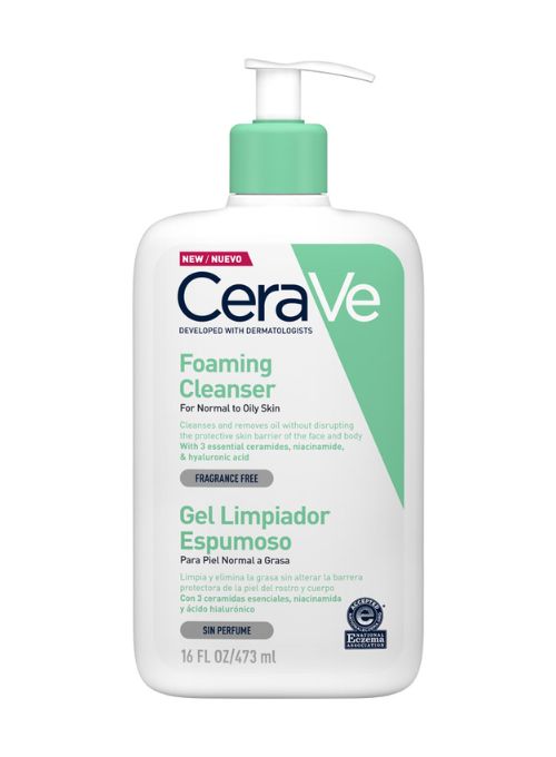 CERAVE LIMPIADOR ESPUMOSO 473ML