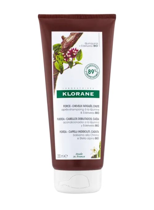 ACONDICIONADOR KLORANE A LA QUININA Y EDELWEISS