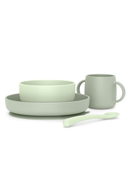 VAJILLA DE APRENDIZAJE SUAVINEX VERDE