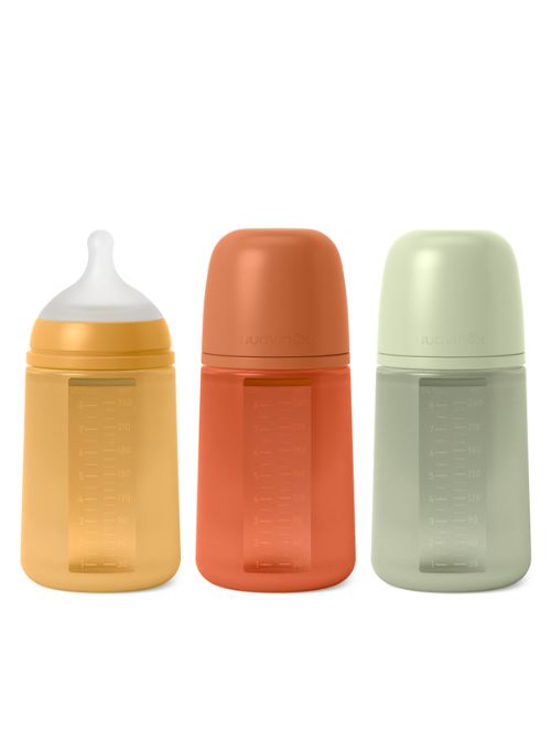 BIBERON SILICONA SUAVINEX INTENSE COLOUR 240ML +3m