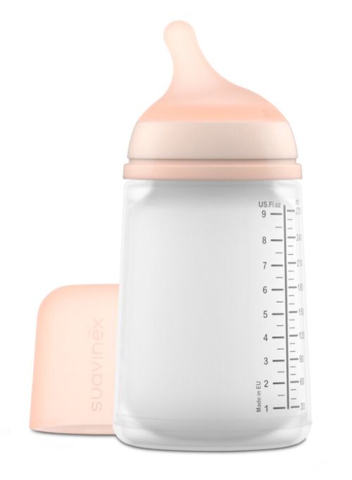 BIBERON ANTICOLICO SILICONA SUAVINEX ZERO FLUJO MEDIO 270ML +0M