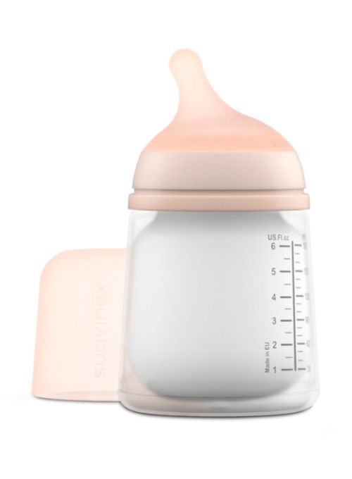BIBERON ANTICOLICO SILICONA SUAVINEX ZERO FLUJO LENTO 180ML +0m