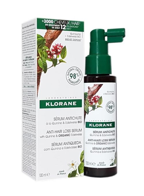 SERUM ANTICAIDA KLORANE A LA QUININA Y EDELWEISS 100ML