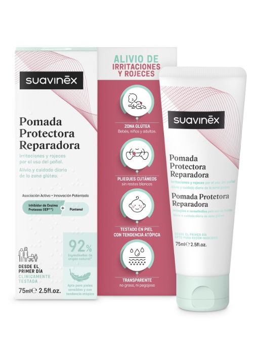 POMADA DE PAÑAL SUAVINEX PROTECTORA REPARADORA 75ML