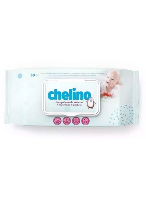 TOALLITAS INFANTILES CHELINO 60 UDS