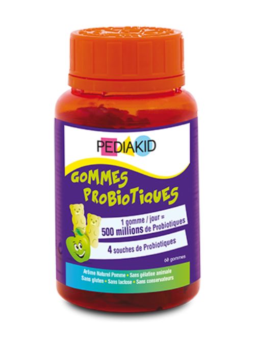 COMPLEMENTO ALIMENTICIO PEDIAKID PROBIOTICOS 60 GOMINOLAS
