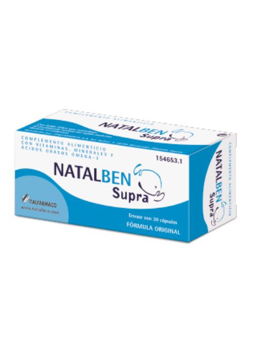 COMPLEMENTO ALIMENTICIO NATALBEN SUPRA 30 CAPSULAS