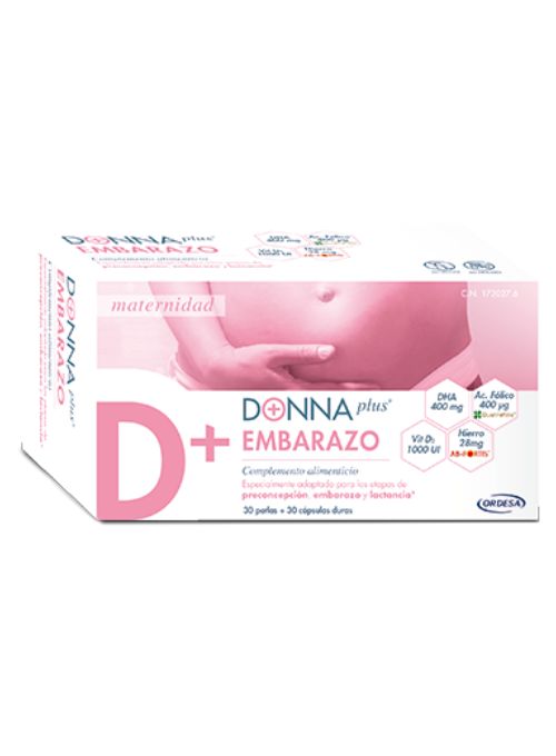 DONNAPLUS EMBARAZO 30 CAPSULAS + 30 PERLAS
