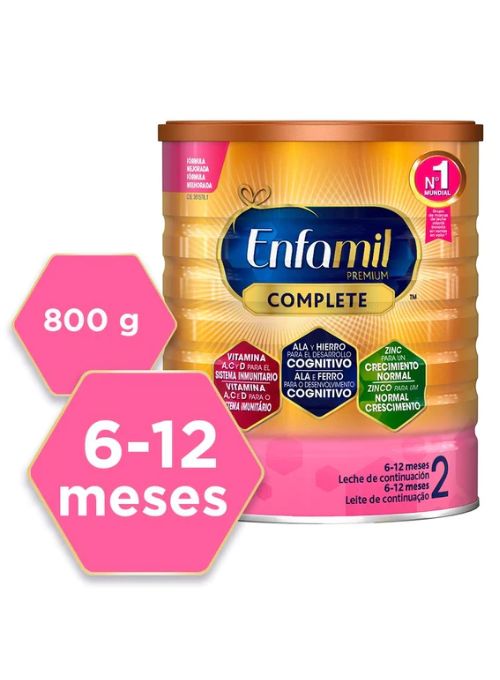 LECHE INFANTIL DE CONTINUACION ENFAMIL PREMIUM COMPLETE 2 800 G