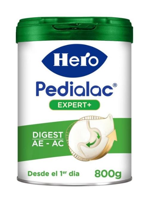 LECHE INFANTIL DE INICIO HERO BABY PEDIALAC DIGEST AE/AC 800GR