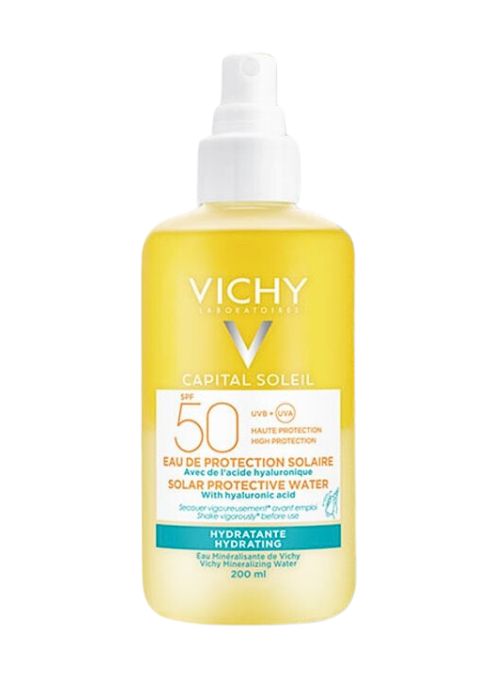 PROTECTOR SOLAR CORPORAL VICHY CAPITAL SOLEIL AGUA SOLAR HIDRATANTE SPF50 200ML