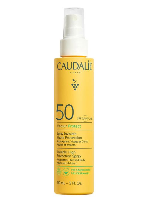 PROTECTOR SOLAR CORPORAL CAUDALIE VINOSUN SPRAY INVISIBLE ALTA PROTECCION SPF50+ 150ML +3AÑOS