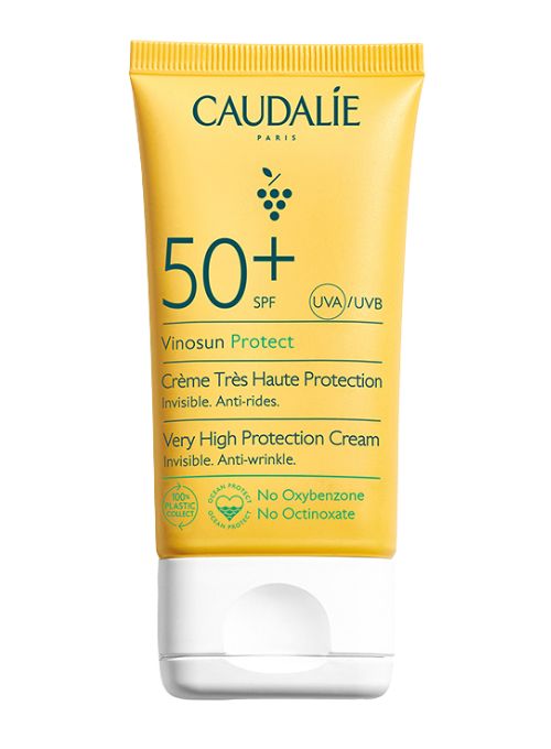 PROTECTOR SOLAR FACIAL CAUDALIE VINO SUN PROTECT CREMA SPF50+ 50ML