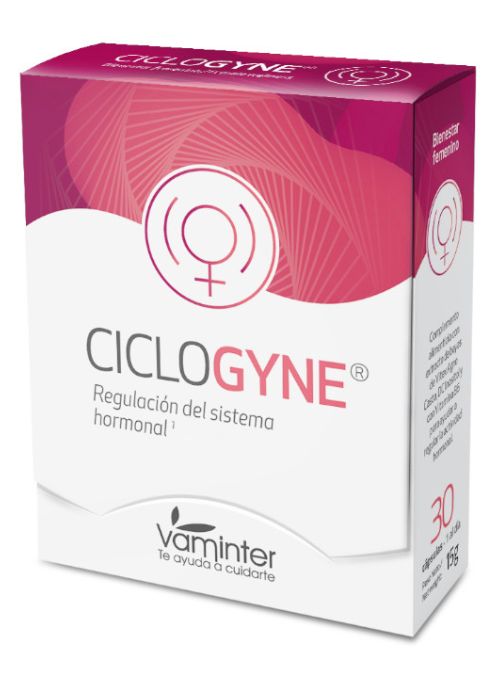 COMPLEMENTO ALIMENTICIO PARA REGULACION HORMONAL CICLOGYNE 30 CAPSULAS