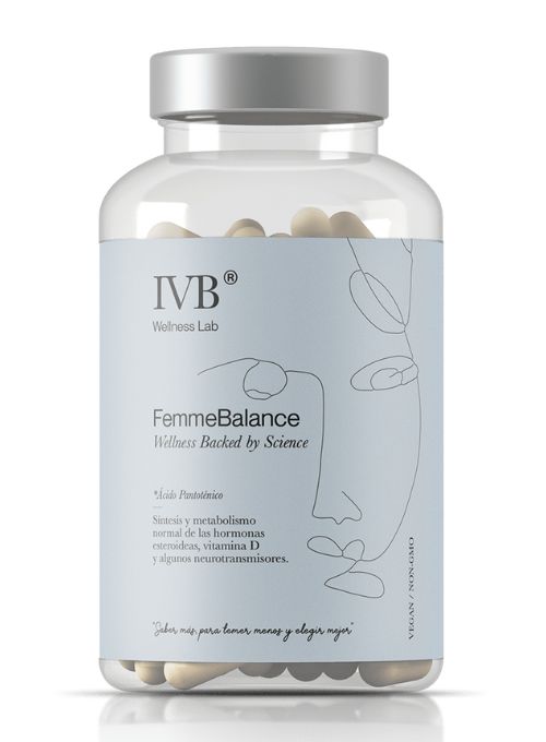 COMPLEMENTO ALIMENTICIO PARA REGULACION HORMONAL IVB WELLNESS FEMMEBALANCE 90 CAPS