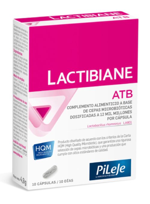 PROBIOTICO LACTIBIANE ATB 10 CAPSULAS