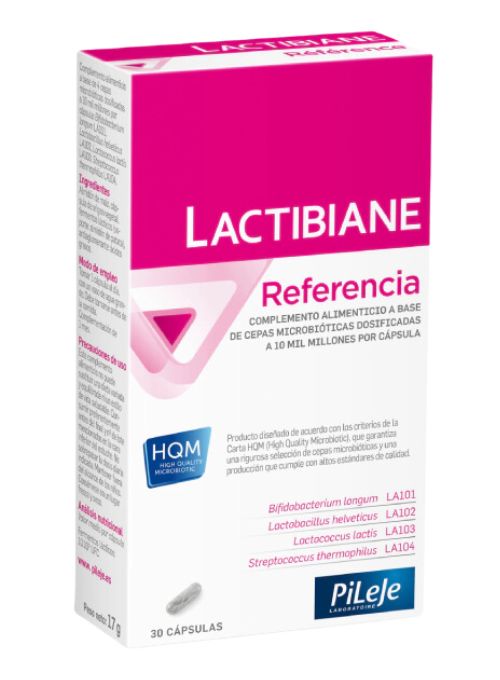 PROBIOTICO PILEJE LACTIBIANE REFERENCE 30 CAPSULAS
