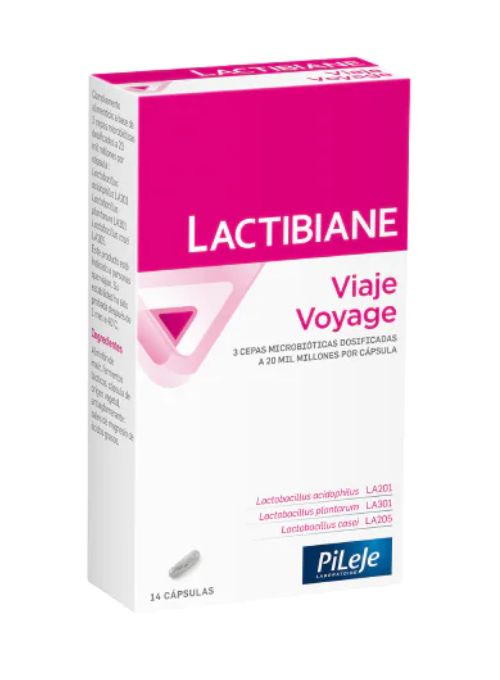 PROBIOTICO PILEJE LACTIBIANE VOYAGE 14 CAPSULAS