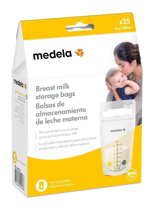 BOLSAS ALMACEN LECHE MATERNA MEDELA 25 BOLSAS