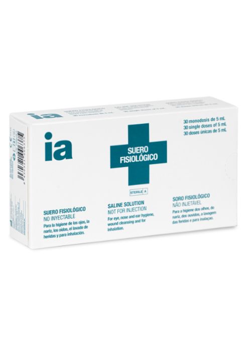 SUERO FISIOLOGICO INTERAPOTHEK MONODOSIS 30UDS