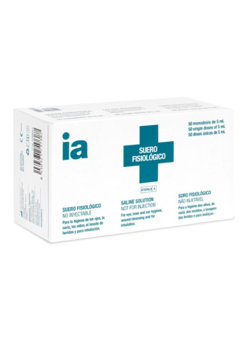 SUERO FISIOLOGICO INTERAPOTHEK MONODOSIS 50UDS