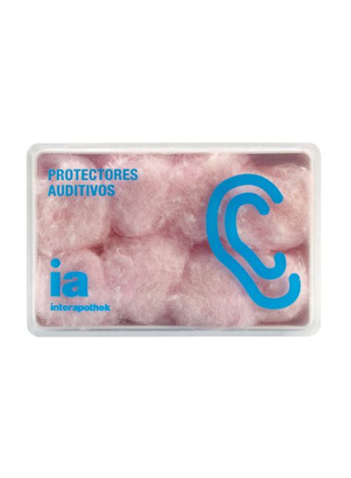 TAPONES DE OIDO INTERAPOTHEK CERA MOLDEABLE (RUIDO) 8UDS