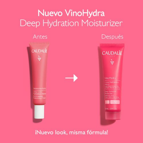 CREMA HIDRATANTE INTENSA CAUDALIE VINOHYDRA 60ML CAMBIO FORMATO CREMA HIDRATANTE INTENSA CAUDALIE VINOHYDRA 60ML CAMBIO FORMATO