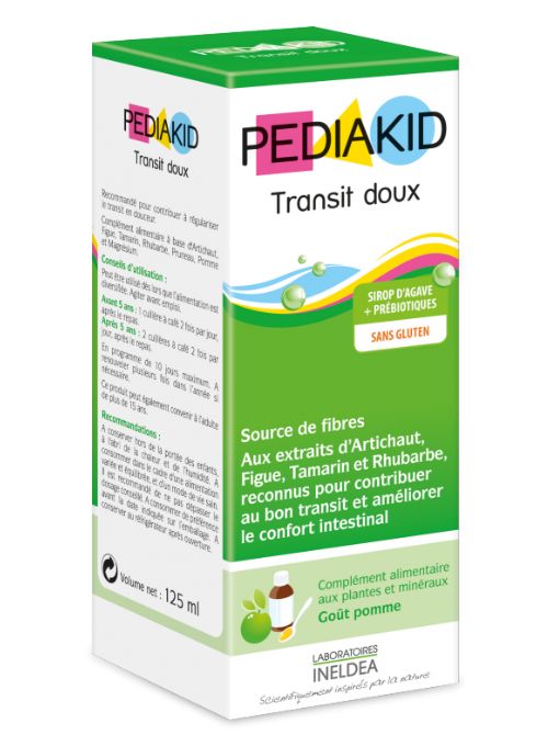 COMPLEMENTO ALIMENTICIO PEDIAKID TRANSITO SUAVE JARABE 125ML