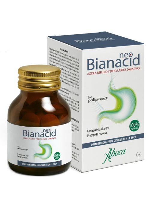ABOCA NEOBIANACID ACIDEZ Y REFLUJO 45 COMPRIMIDOS