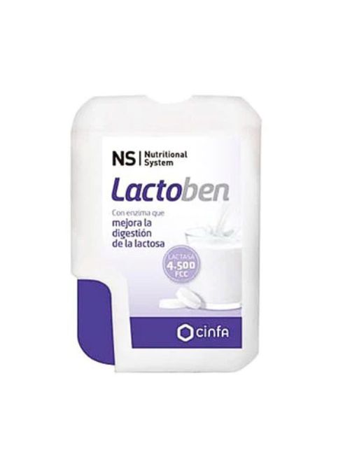 LACTASA NS LACTOBEN 50 COMPRIMIDOS