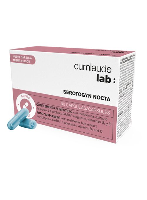 COMPLEMENTO ALIMENTICIO PARA MENOPAUSIA CUMLAUDE SEROTOGYN NOCTA 30 CAPS