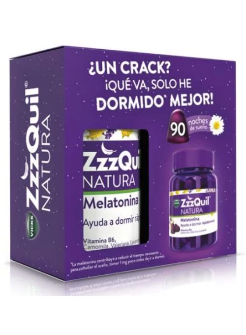 GOMINOLAS PARA DORMIR ZZZQUIL 90 GUMMIES SABOR FRUTOS DEL BOSQUE