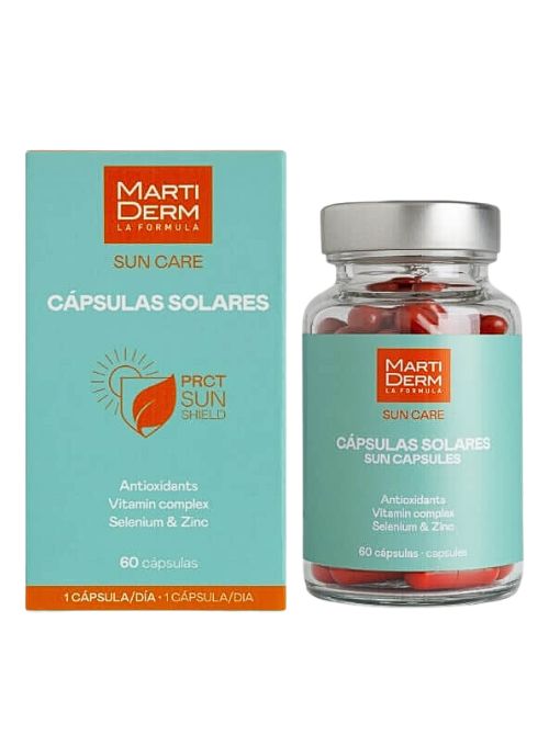 CAPSULAS SOLARES MARTIDERM SUN CARE 60 CAPS