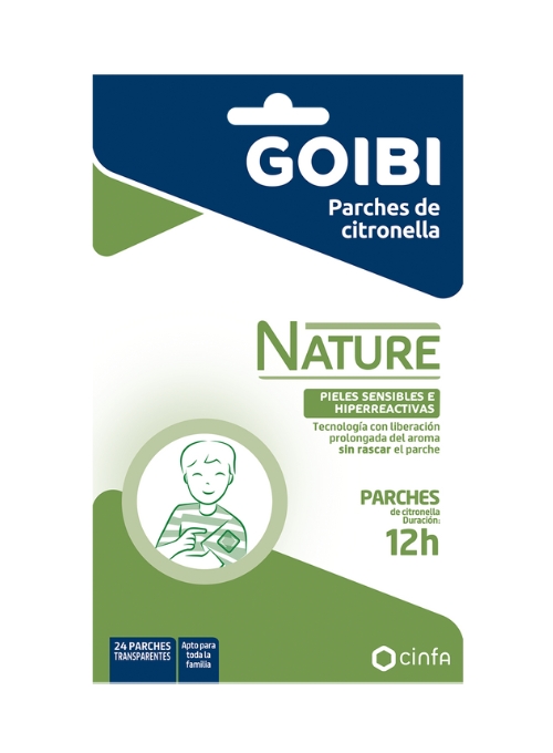 PARCHES GOIBI CITRONELA PARA ROPA 24 PARCHES