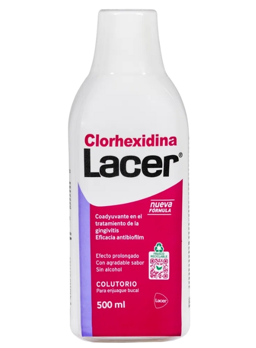 COLUTORIO CLORHEXIDINA 0,12% LACER 500ML