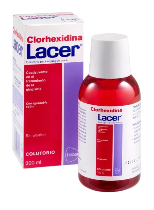 COLUTORIO CLORHEXIDINA 0,12% LACER 200ML