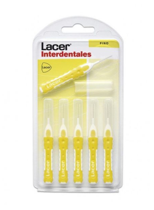 INTERDENTALES LACER RECTO FINO 0.7MM 6 UDS