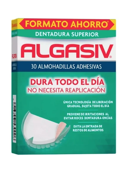 ALMOHADILLA ADHESIVA SUPERIOR ALGASIV 30 UDS
