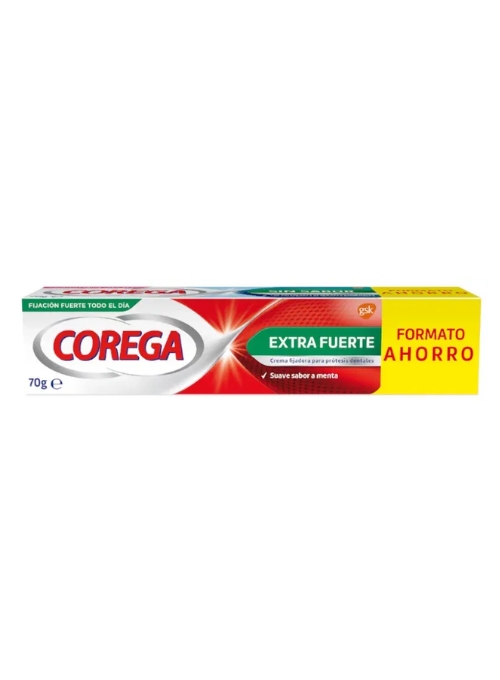 CREMA ADHESIVA PARA PROTESIS COREGA EXTRA FUERTE 70G