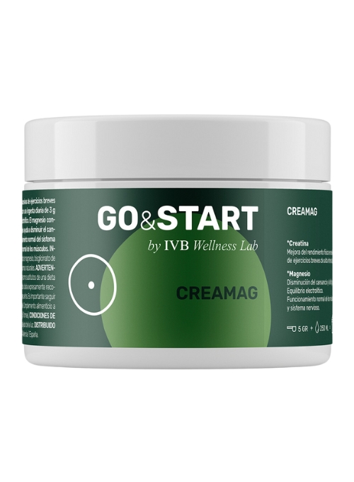 COMPLEMENTO ALIMENTICIO PARA DEPORTISTAS GO & START CREAMAG 300G SABOR NEUTRO