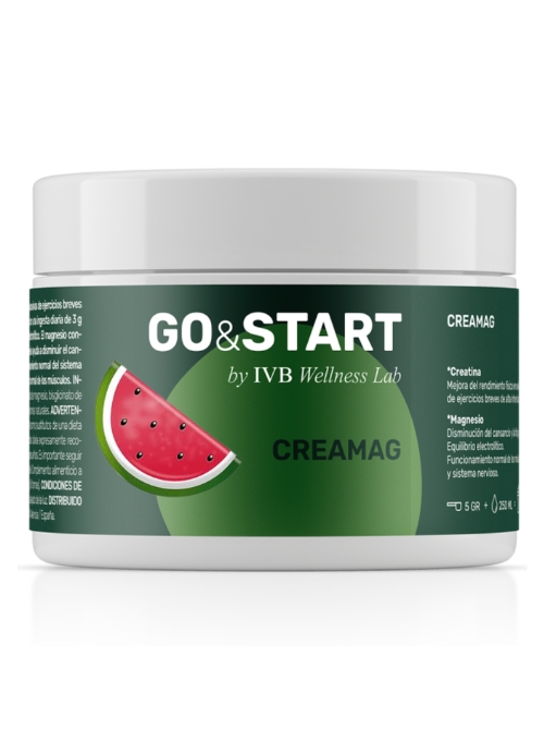 COMPLEMENTO ALIMENTICIO PARA DEPORTISTAS GO & START CREAMAG 300G SABOR SANDIA