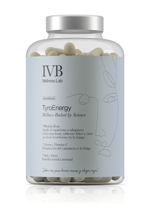 COMPLEMENTO ALIMENTICIO PARA CANSANCIO IVB WELLNESS TYROENERGY 180 CAPS