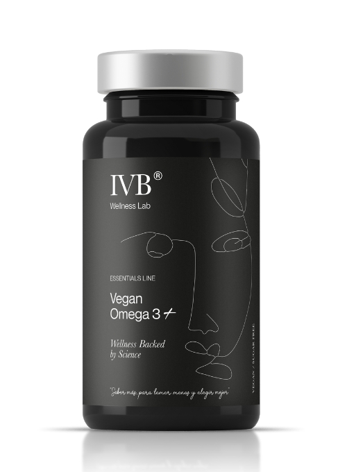 COMPLEMENTO ALIMENTICIO IVB WELLNESS VEGAN OMEGA-3 60 CAPS