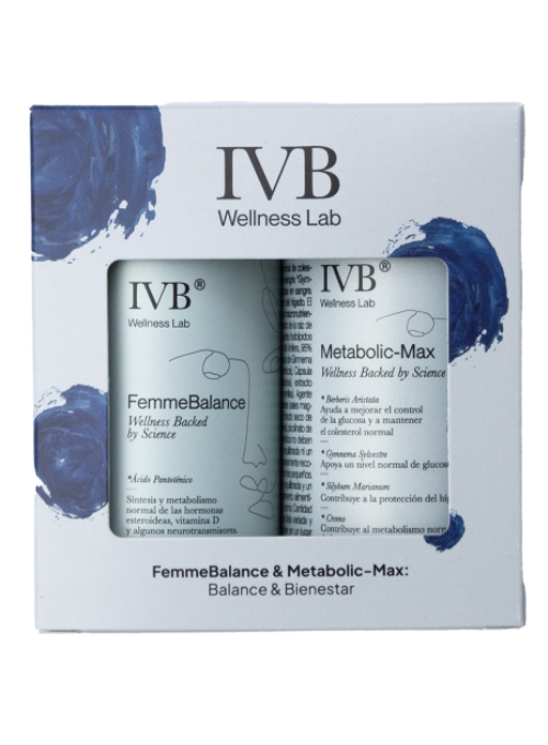 IVB WELLNESS LAB PACK EQUILIBRIO HORMONAL FEMMEBALANCE + METABOLIC MAX
