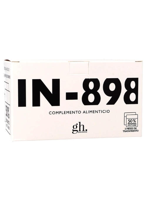 PACK DUPLO COMPLEMENTO ALIMENTICIO ANTIEDAD GH IN-898 2X60 CAPS